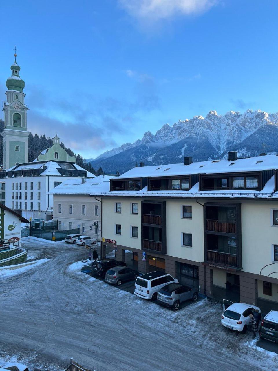 Stroblhof Toblach-Dobbiaco Exterior foto