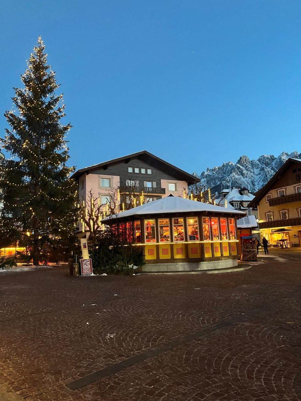 Stroblhof Toblach-Dobbiaco Exterior foto