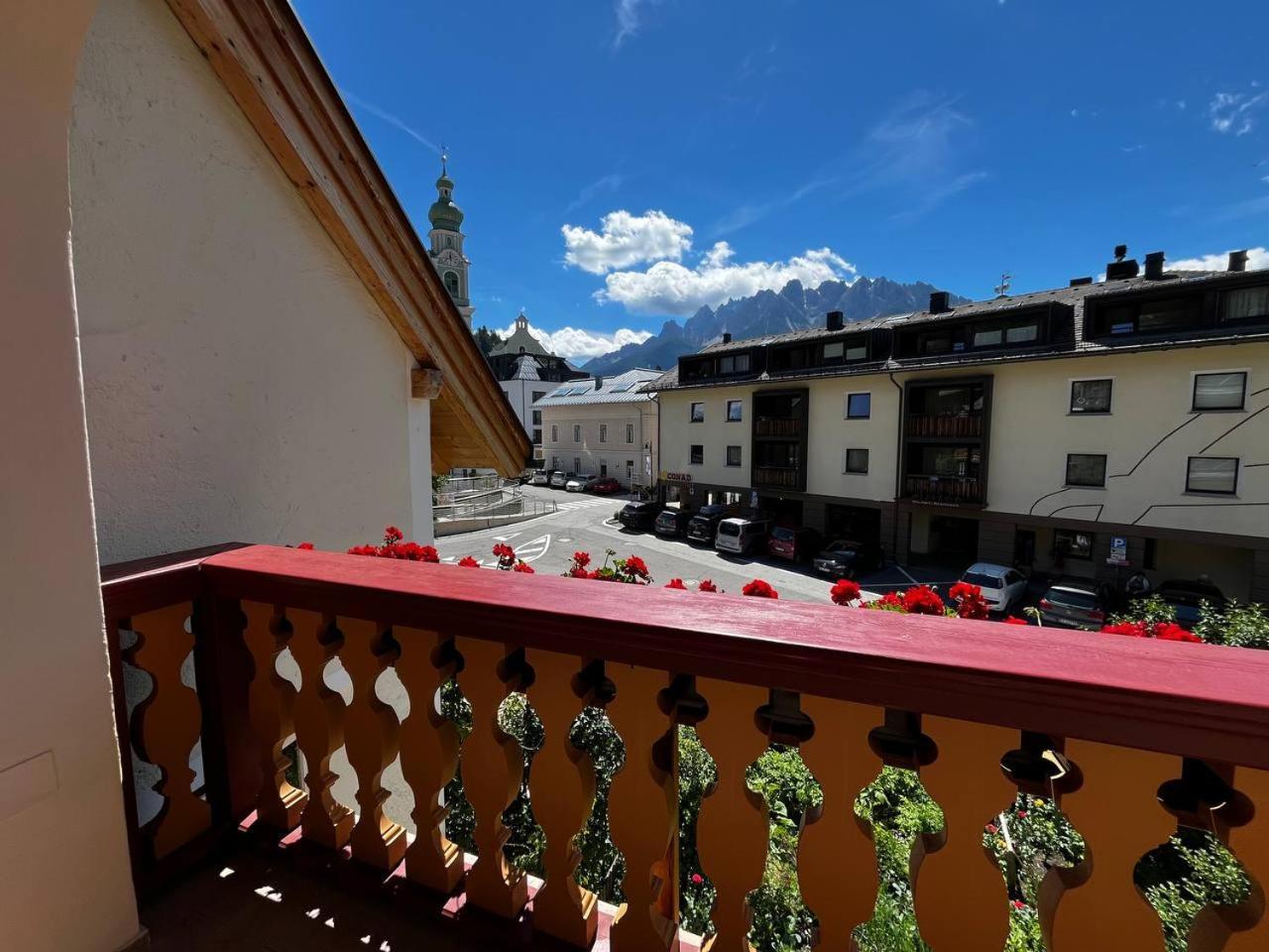 Stroblhof Toblach-Dobbiaco Exterior foto